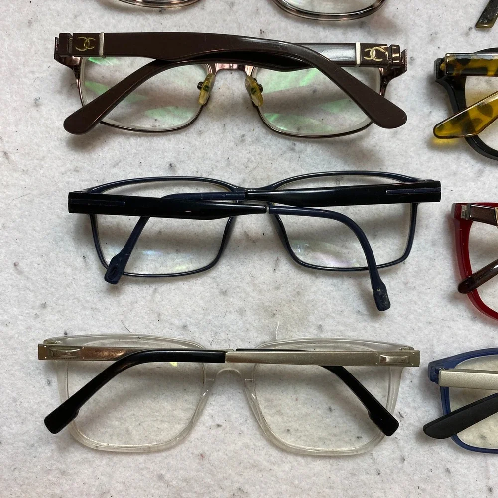 Lot 12 Pairs Unbranded Eyeglasses Frames Mixed Styles Multicolor Bulk Bundle